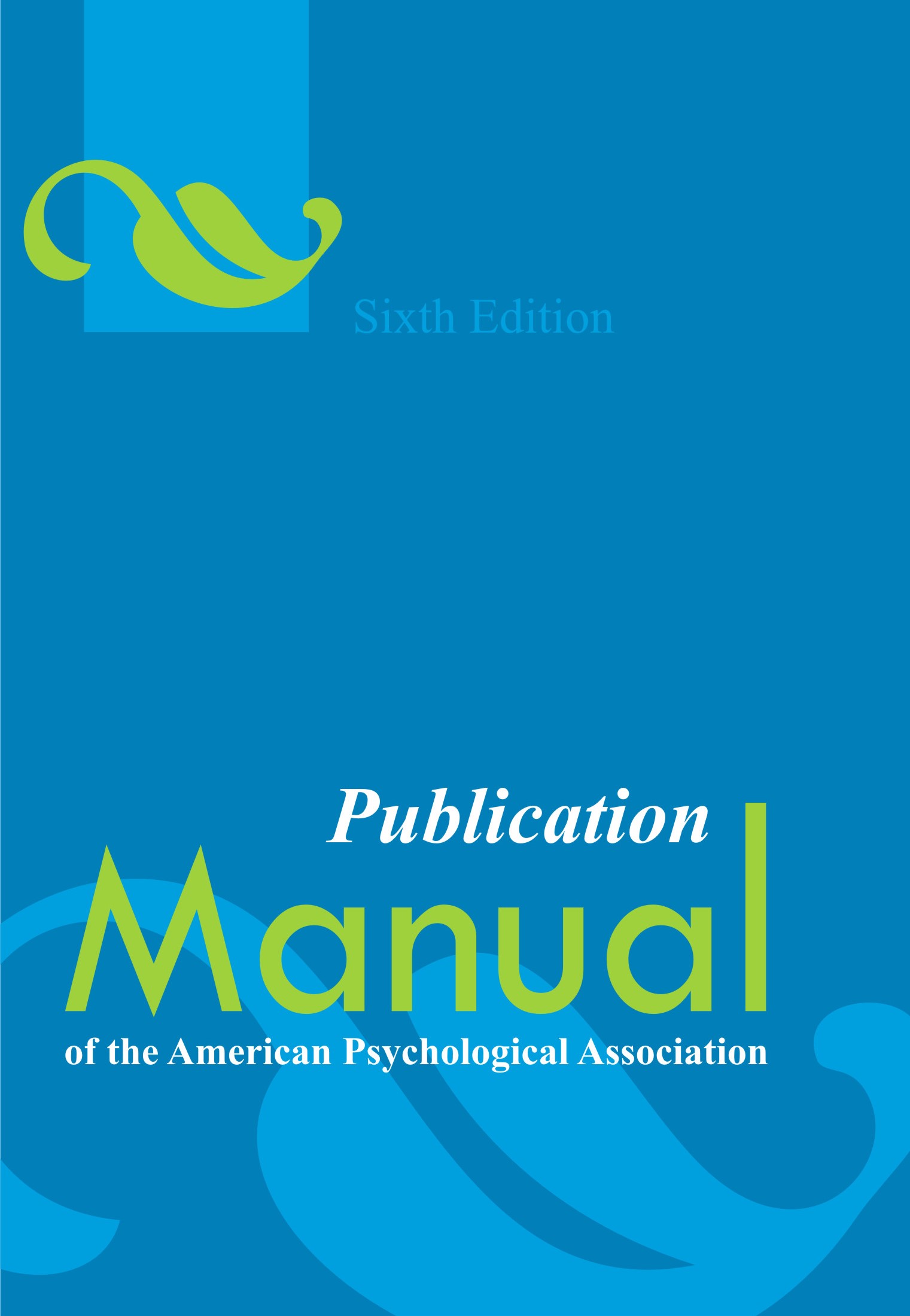 APA Publication Manual cover
