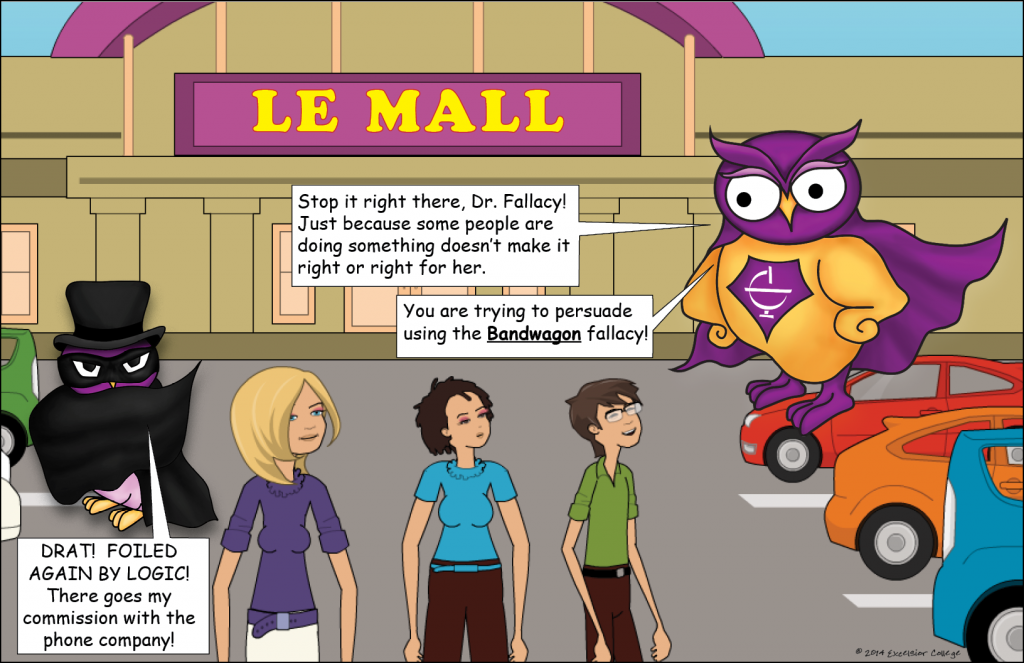 Bandwagon Fallacy | Excelsior College OWL