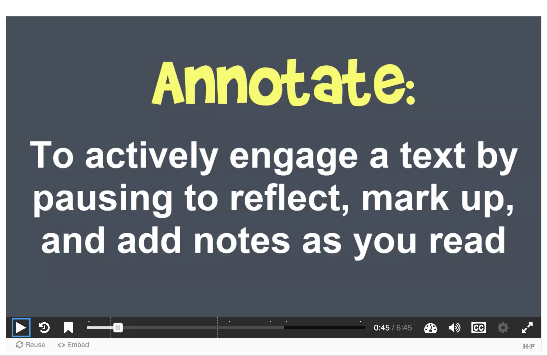 Define Annotate