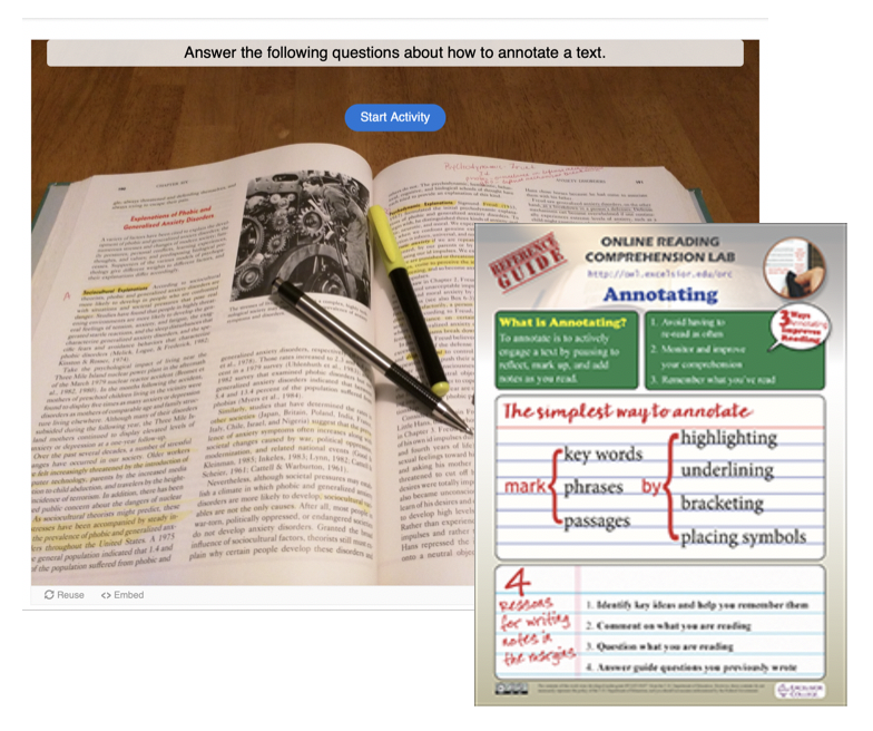 Actividad y guía en PDF