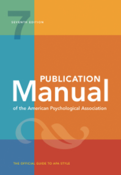 Cover of the APA Manual