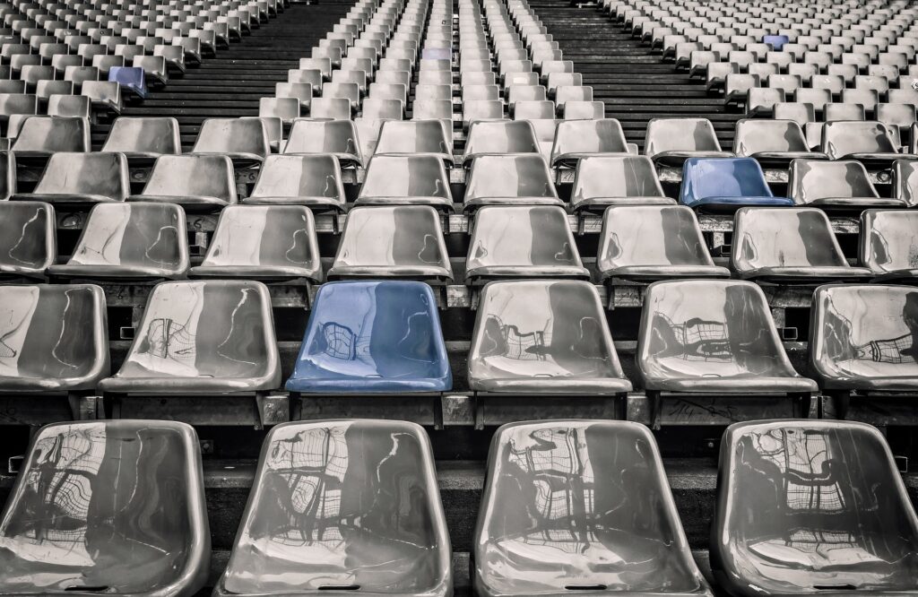 empty seating