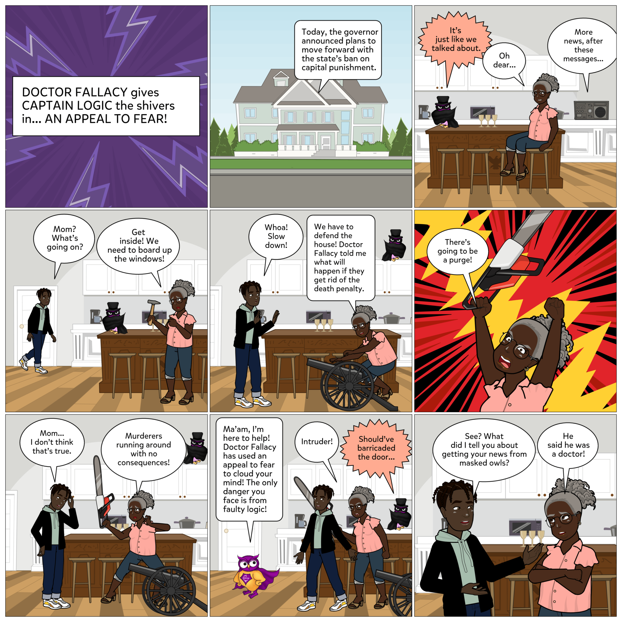 Appeal to Fear Fallacy Excelsior OWL