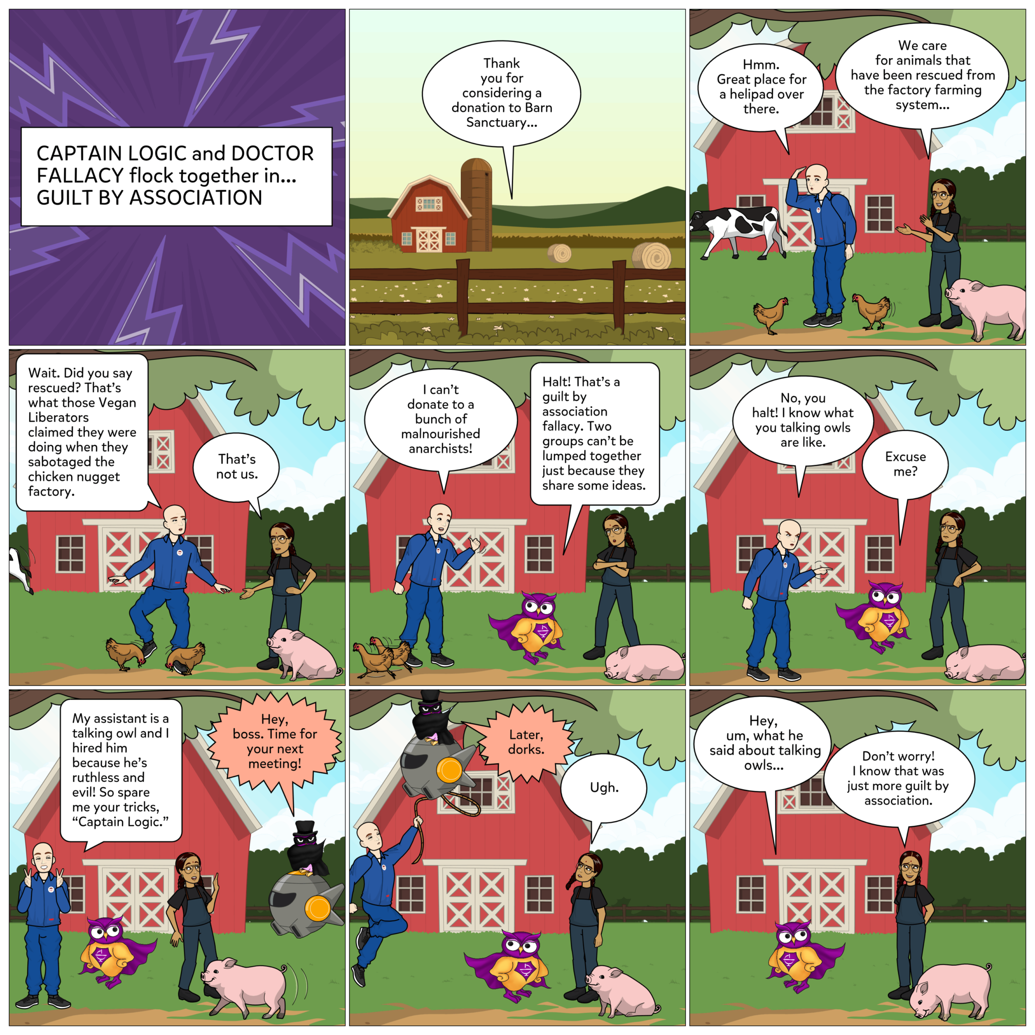 Guilt by Association Fallacy Excelsior OWL
