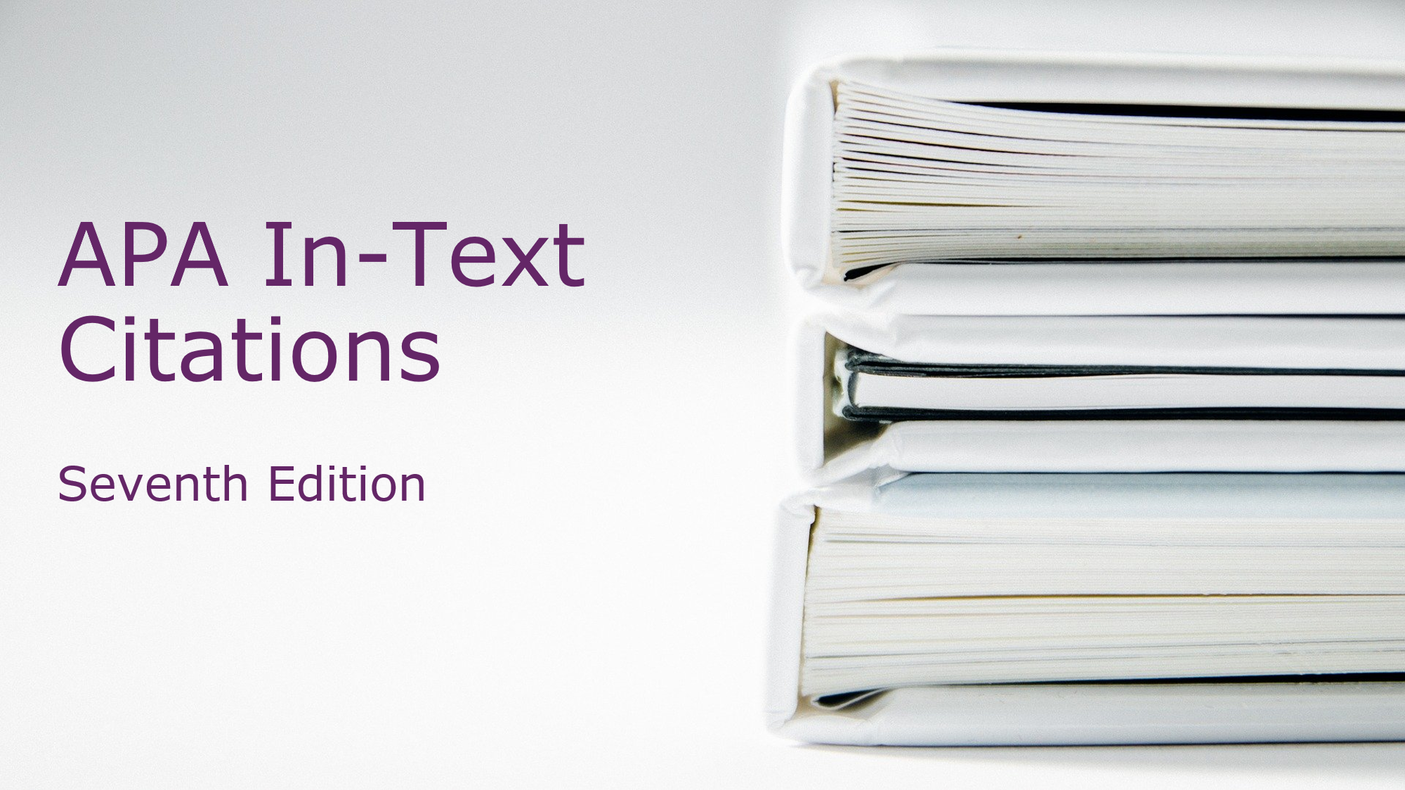 APA In-Text Citations (7th Ed.)  Multiple Authors & Missing Info